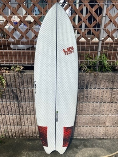 リブテックサーフボード　ファンネレーター5’10