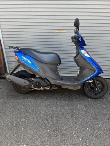 アドレスV125G取説、メンテノートつき