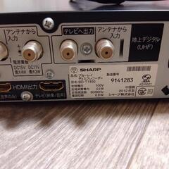 ★決定しました★SHARP　AQUOS　Blu-rayレコーダーの画像