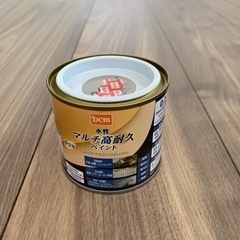 未開封水性ペイント　ライトグレー　半ツヤ