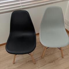 （決まりました）イームズ　リプロダクト　シェルチェア　ダイニングチェア　黑の画像