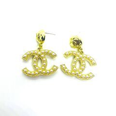CHANEL シャネル ココマーク パール ピアス 両面パール
