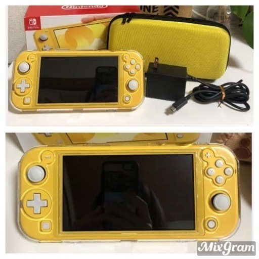 美品 任天堂Switch lightイエロー Wii スイッチ ゲーム ソフト