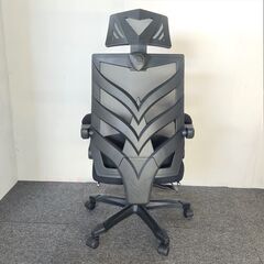 新品 アウトレット品 Gravina メッシュリクライニングチェア フットレスト付き 2の画像