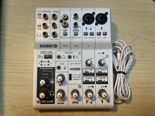 Yamaha AG06 オーディオインターフェース