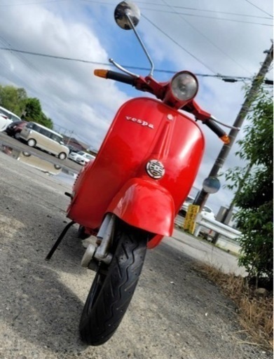 値下げしました！ベスパVESPA 50S　50㏄　希少車　ビンテージ　オブジェ　部品取　レストアベース　不動　エンジンかかりました！おまけ付き