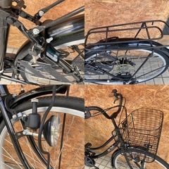 サントラスト dixhuit ディズウィットシティサイクル26inc  6段ギア 買物 街乗り の画像