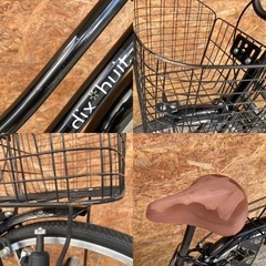 サントラスト dixhuit ディズウィットシティサイクル26inc  6段ギア 買物 街乗り の画像