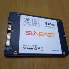 SSD　512G　サンイースト　SATA3　新品　未使用の画像