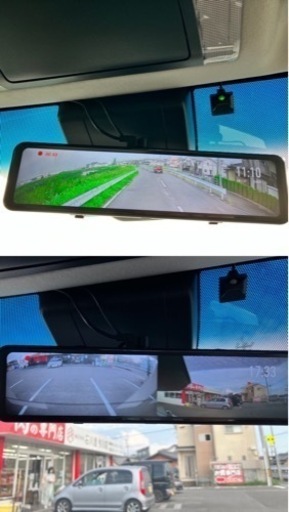 ドラレコ付き電子インナーミラー