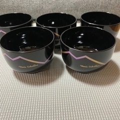 お椀　未使用品　5個セット