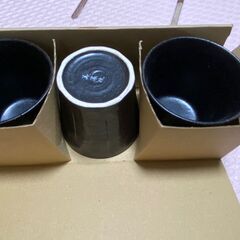 【新品】美濃焼コップ3個セットの画像