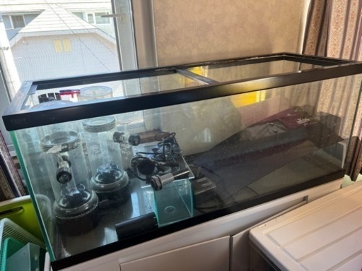 120cm水槽と水槽台