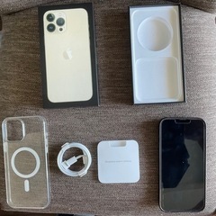 受付終了 iPhone 13 Pro Max ゴールド 128Gb SIMフリー保証ありの画像