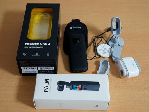Insta360 ONE X、Insta360 Go、Xiaomi Fimi Palm