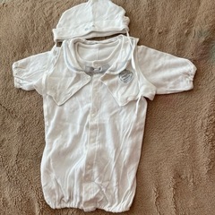 ベビードレス　セレモニー服　タキシード風　退院着