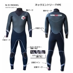 セミドライウエットスーツの中古が安い！激安で譲ります・無料で