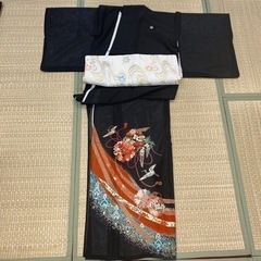 夏物黒留袖