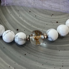 天然石ブレスレットをプレゼントの画像