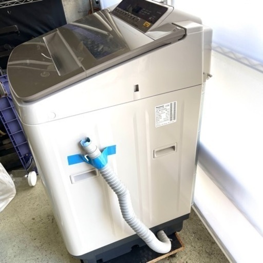 Panasonicパナソニック 10kg 全自動洗濯機 送風乾燥 NA-FA100H5 サーキュレーションシステム エコナビ