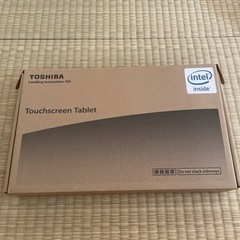 東芝　タッチスクリーンタブレット　ジャンク品