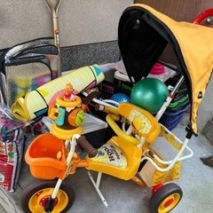 クマのプーさん　三輪車
