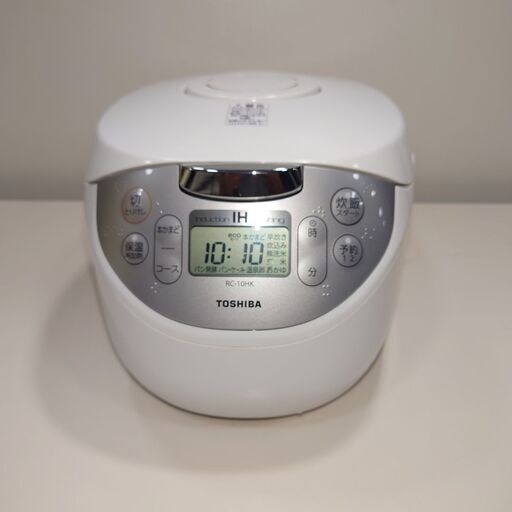 【中古】東芝　IHジャー　炊飯器　RC-10HK　TOUSHIBA　2019年製　5.5合炊き