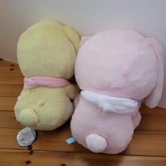 ぽてうさ ろっぴー 2点セットの画像