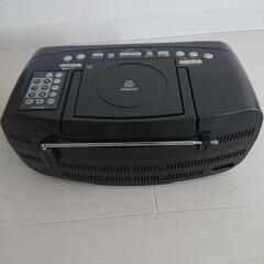 東芝 CD SD USB ラジオ ポータブルラジカセ(電源コードなし、電池で動作可)の画像