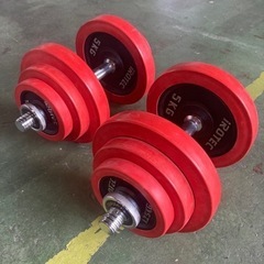 ● IROTEC、ダンベル、20kg×2、新品参考価格13970円