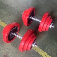 ● IROTEC、ダンベル、20kg×2、新品参考価格13970円の画像