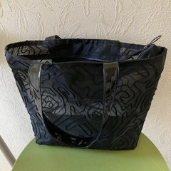 トートバッグ☆バッグ☆ハンドバッグ☆ブラックの画像