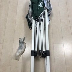 ワンタッチタープテントFIELDOOR　2.2m✕2.2m