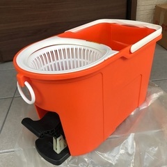 【受付は終了しました】アイリスオーヤマ製　回転モップ　未使用・美品