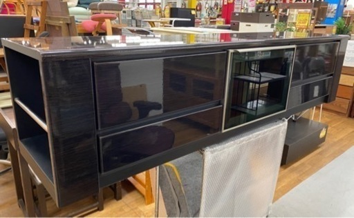 R382 高級三幸ジャパン ロングローボード、テレビボード、幅180cm