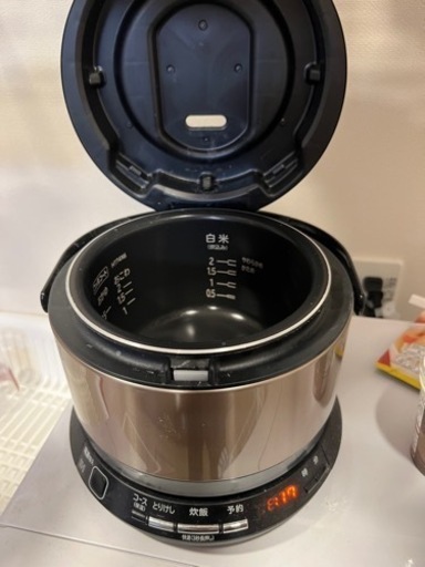 【受付終了】炊飯器 2合炊き　おひつ御膳　IH加熱　実売30000円