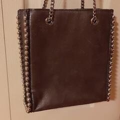 価格相談可 ZARA シルバーチェーン ショルダーバッグの画像
