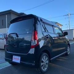 総額16.5万円 マツダ AZワゴン XS 車検5年10月まで 機関良好 8万キロ台 スマートキー プッシュスタート 電格ミラー ヘッドライトレベライザー付 純正オーディオ付の画像