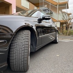 【バリ山】w211 E350アヴァンギャルドS専用純正 AMGホイール+スタッドレス純正サイズの画像
