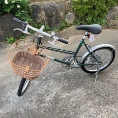 MIMOSAミニベロ(小径車)外装6段変速前後タイヤ新品交換