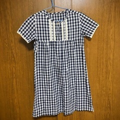 チュニック　コットン　チェック