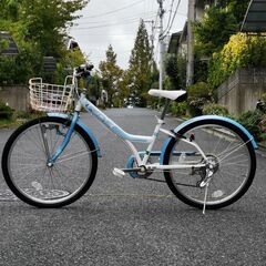 自転車　24インチ　６段変速　
