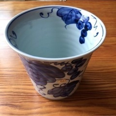有田焼　ぶどう柄の画像