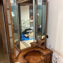 アンティーク　鏡台