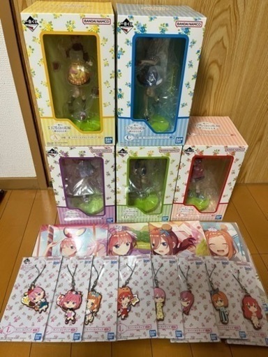 一番くじ 映画 五等分の花嫁 〜夢のひととき〜 フィギュア コンプ 他 新品未開封品