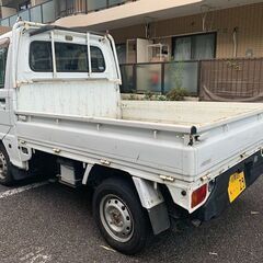 乗って帰れます：総額15万円：車検R5年12月22日まで：平成15年： スバル　サンバートラック：MT 5速　４WD：12万キロ：下取り可能の画像