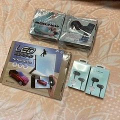 新品　ワイヤレスイヤホン　筋トレグッズ　LEDトレースボードセット