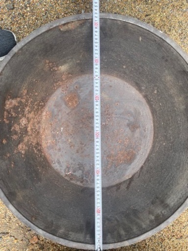 炊き出し用鉄鍋❗️  小