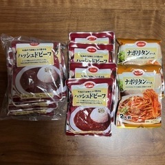 ハッシュドビーフ　ナポリタン　コープ　レトルト