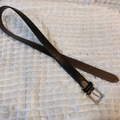 美品♡ベルト ブラック（裏側ブラウン）の画像